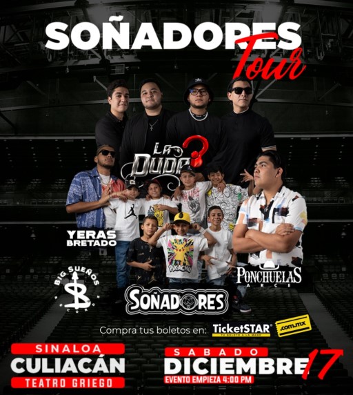 SOÑADORES TOUR (4pm)